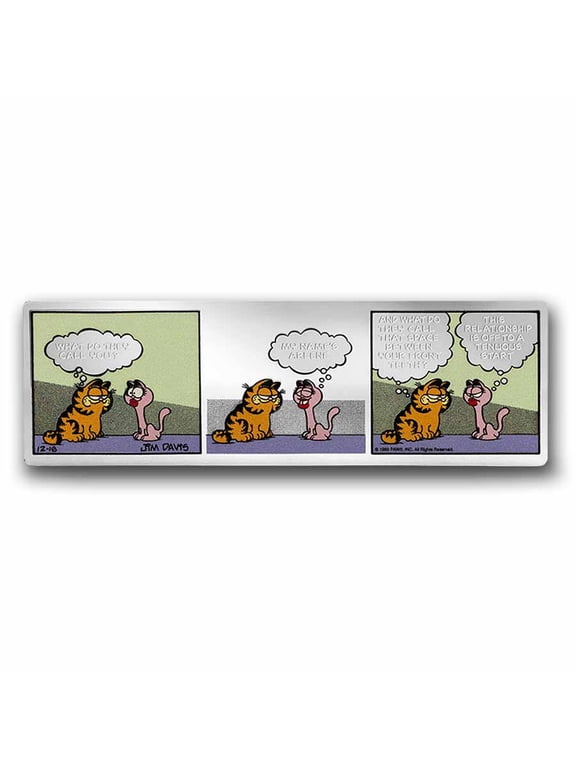 Collectible 2026 Niue 1 oz Silver $2 Garfield Comics: Garfield & Arlene