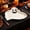 B, variant on Gallickan 10pc Ghost Shaped Paper Plates, Disposable Halloween Party Supplies for Candy Snack Cake