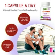 LEAN Nutraceuticals Saffron Extract Dietary Supplement 90 Capsules