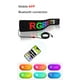 thumbnail image 5 of Letrero Led para Coche, Panel de Matriz Led Flexible de 26,4 X 4,8 Pulgadas, Control Por Aplicación Usb 5 V Bluetooth, Programable, con Desplazamiento, para Fiestas, Bodas y Festivales., 5 of 7