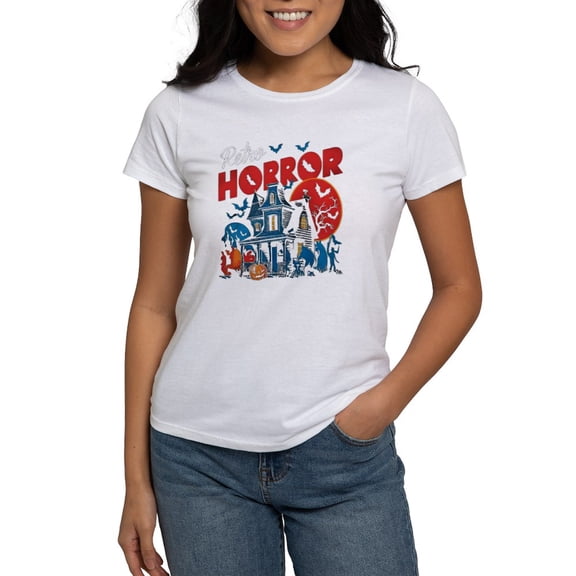CafePress - Retro Horror T Shirt Women's Value T Shirt - Women's Classic T-Shirt