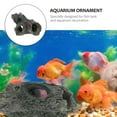 thumbnail image 5 of LOLIPPYY 1Pc Aquarium Decoration Resin Artificial Tree Stump Brown Realistic Fish Tank Ornament, 5 of 8