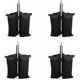 thumbnail image 1 of Bolsa de peso industrial resistente con doble costura para carpas emergentes, color negro, 1 of 5