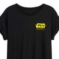 thumbnail image 3 of Star Wars - Never Tell Odds - Women's Oversized Tee, 3 of 5