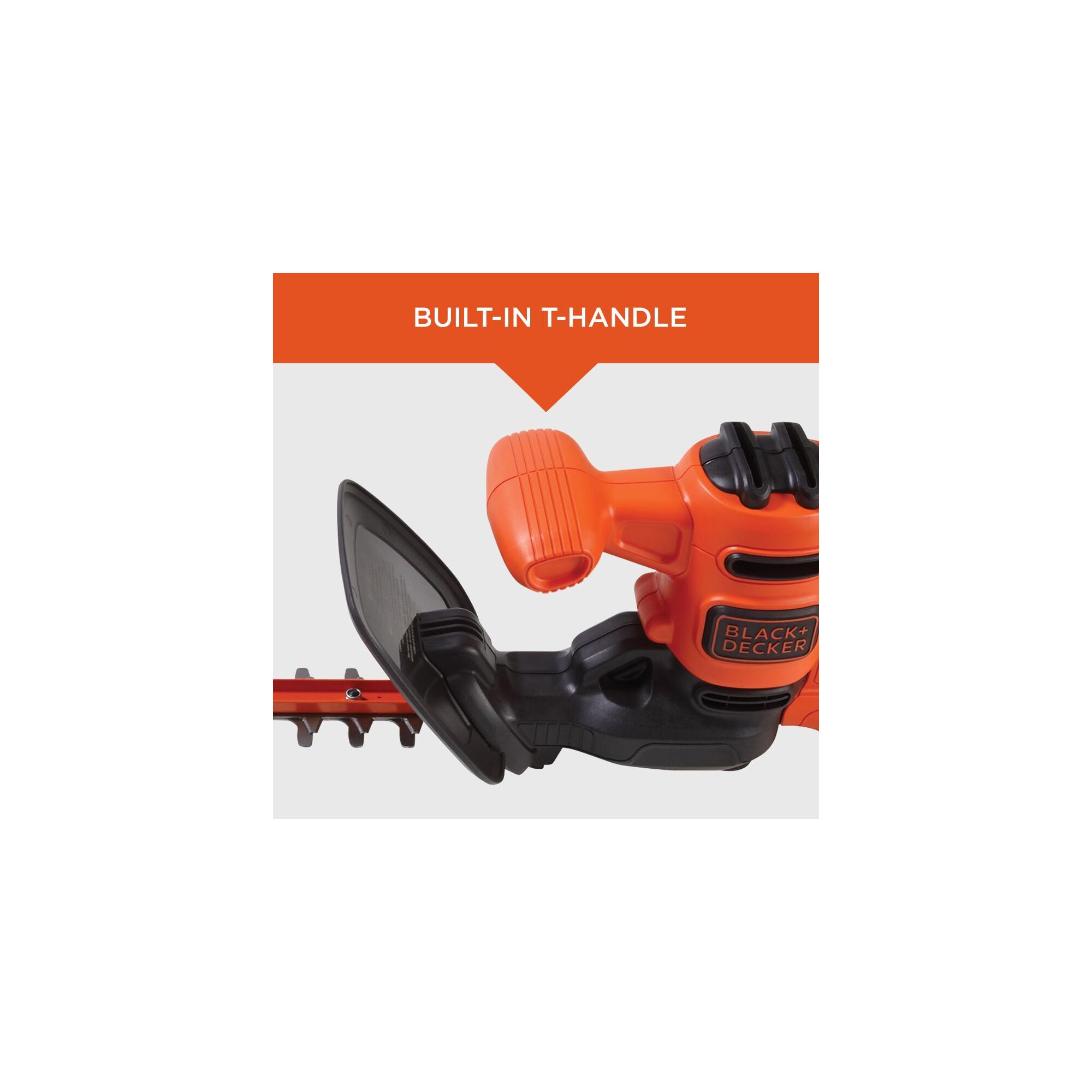 Black+Decker 17" Corded Electric Hedge Trimmer, 3.2 Amp photo 3