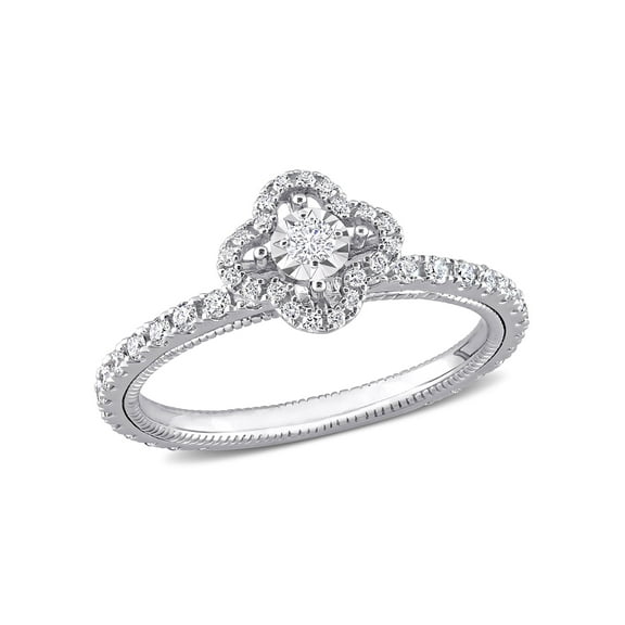 Everly Women's Diamond 14K White Gold Engagement Ring