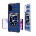 thumbnail image 2 of San Jose Earthquakes Galaxy Plaid Clear Case, 2 of 5