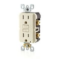 thumbnail image 4 of Leviton GFTR1-T Tamper Resistant GFCI Receptacle, 15A, 125V, Light Almond, 4 of 4