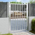 thumbnail image 1 of vidaXL Portail de Jardin 100x150 cm Acier Inoxydable, 1 of 5