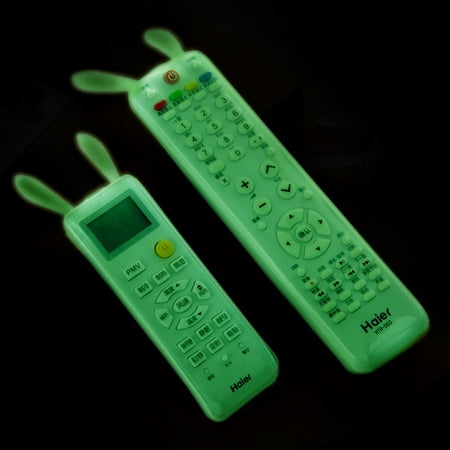 

Silicone TV Remote Control Cover Luminous Air Conditioning Dust Protect Storage