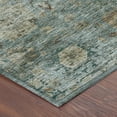 thumbnail image 3 of Addison Rugs Chantille Indoor/Outdoor Traditional Teal Machine Washable Round Rug, 8' x 8', 3 of 8