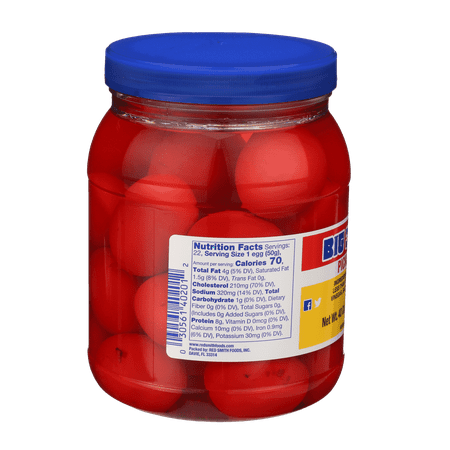 Big John's Ready to Eat Pickled Eggs 40oz Jar, Contains Eggs