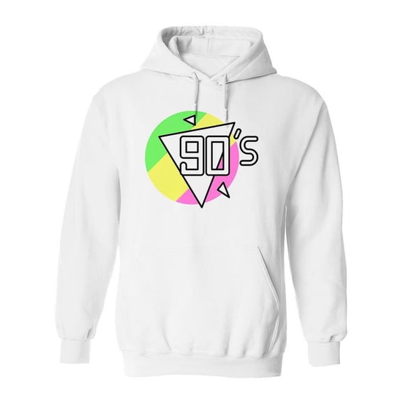 90's Triangle Hoodie Women -Image by Shutterstock, Female Medium