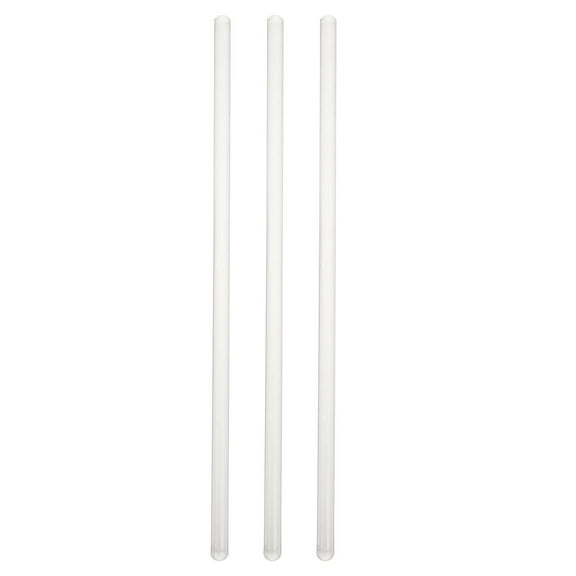 3pcs Glass Stirring Rod Glass Buret Mixer Stiring Stirrer Laboratory Transparent Tools for Use