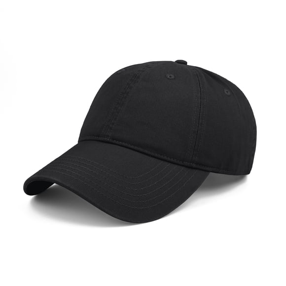TOPTIE Casquette de Baseball Non Structurée à 6 Panneaux en Coton pour Homme, Chapeau de Soleil Ajustable avec Boîte de Rangement