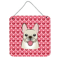 Carolines Treasures BB5308DS66 French Bulldog Wall or Door Hanging Prints 6HX6W multicolor