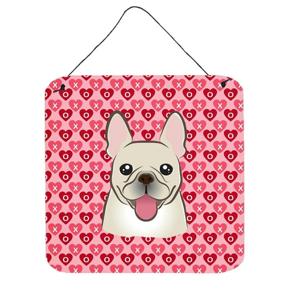 Carolines Treasures BB5308DS66 French Bulldog Wall or Door Hanging Prints 6HX6W multicolor