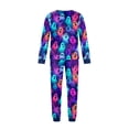 thumbnail image 5 of Matching Family Halloween Pajamas Set - 2026 Cute Ghost & Pumpkin Print Two-Piece Sleepwear Pjs - Family Matching Pajamas Soft Holiday Jumpsuit Loungewear for Family, 5 of 6