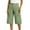 Green, variant on Women's High Waist Wide Leg Cargo Cropped Pants with Pockets, Casual Loose Trousers for Work or Leisure, Durable and Functional,Navy S