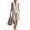 White, variant on Women Linen Sets 2 Piece Outfits, Minimalist Halter Neck Top and High Waisted Wide Leg Short Pants Travel Matching Set