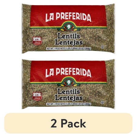 (2 pack) La Preferida Lentil Beans, 2 Lb