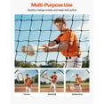 thumbnail image 6 of KFFKFF Freestanding Portable Baseball Batting Cage, HDPE Steel, 19.9×12.0×8.2 ft, 6 of 9