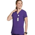 thumbnail image 1 of Jockey  Women's True Fit Crossover V-Neck Scrub Top, 1 of 1