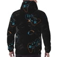 thumbnail image 5 of Bingfone Game Time Men'S Drawstring Hoodie Long Sleeve Pocket Sweatshirts-Large, 5 of 9
