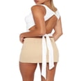 thumbnail image 3 of AMERTEER Womenacute;s Summer Mini Skinny Vest Solid Color Sleeveless Backless Deep V Neck Crop Tops, 3 of 5
