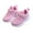 Pink, variant on WZEIIOT Girls Sneakers Solid Color Socks Shoes Sports Shoes Baby Boys Girls Casual Breathable Sneaker Weave Athletic Running Shoes