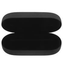 LEORX Reusable Hard Sunglasses Case Black Protective Eyewear Container