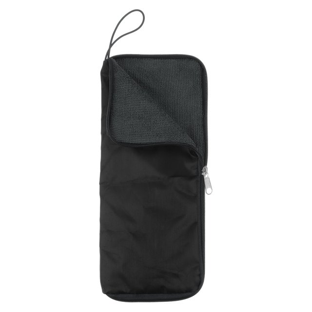 Unique Bargains Sac pour Parapluies Humides 11'x5' Housse Réversible en Fibre Superfine Portable Étanche Gris