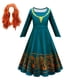 thumbnail image 3 of Nuevo disfraz de valiente Mérida para niñas, vestido de princesa de Halloween, disfraz de carnaval, fantasía para niños, fiesta de cumpleaños de Navidad, disfraz de cosplay, 3 of 5