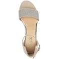 thumbnail image 3 of Sugar Womens SGRNOELLE4 Faux Suede Rhinestone Block Heel, 3 of 3
