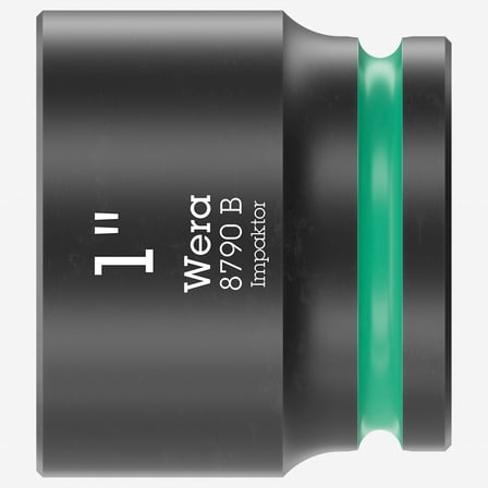 Wera 005526 8790 B 1" Impaktor Socket, 3/8" Drive, 6 Point