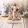 thumbnail image 6 of Easter Decorations for the Home Farmhouse Colorful Bunny with Egg Easter Table Decor Happy Spring Decoration for Indoor Home Party Easter Tabletop Decoration Easter Gifts for Kids, 6 of 9