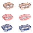 thumbnail image 3 of AuroraX Portable Lunch Box Containers 35 oz Airtight Freezable Compartments Plastic Bento Lunch Box for Women,Men,Microwave Safe BPA-Free Food Storage Boxes for Office Work Picnic, 3 of 3