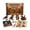 C, variant on 3D Beaded Wildlife DIY Kit, Hawaii Texas Themed 4-Piece Animal Set, Tropical Desert Beaded Figurine Craft Kit with All Supplies, Beginner Friendly Adult Craft Set
