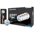 thumbnail image 1 of Pelotas de golf TaylorMade Speed Soft Ink, paquete múltiple, 1 of 4