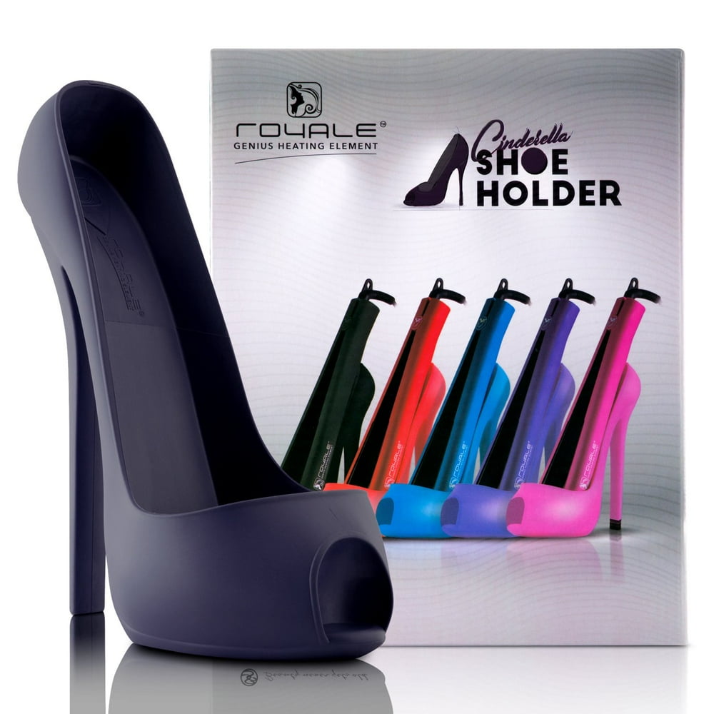 RoyaleUSA Cinderella Shoe Hair Tools Holder Black