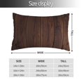 thumbnail image 2 of Cauagu Vintage Wood Print Pillow Covers with Envelope Closure,1PC Pillow Cases Decorative Pillow Case for Bed & Couch, Pillows Not Included-20"x30", 2 of 6