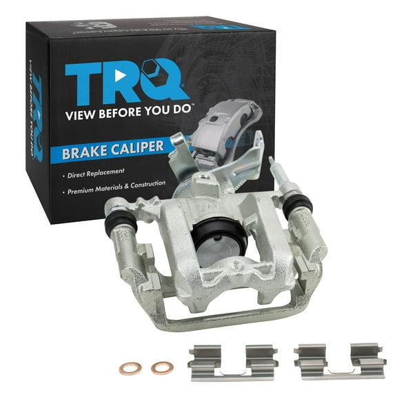 TRQ Rear Left Brake Caliper w/Bracket Drivers Side Compatible with 2012-2017 Buick Verano