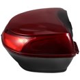 thumbnail image 1 of BESTYASH 1Set Motorcycle Top Case Tail Boxes Luggage for Outdoor Travel Rectangular Dark Red 11.79x11x8.25in, 1 of 7