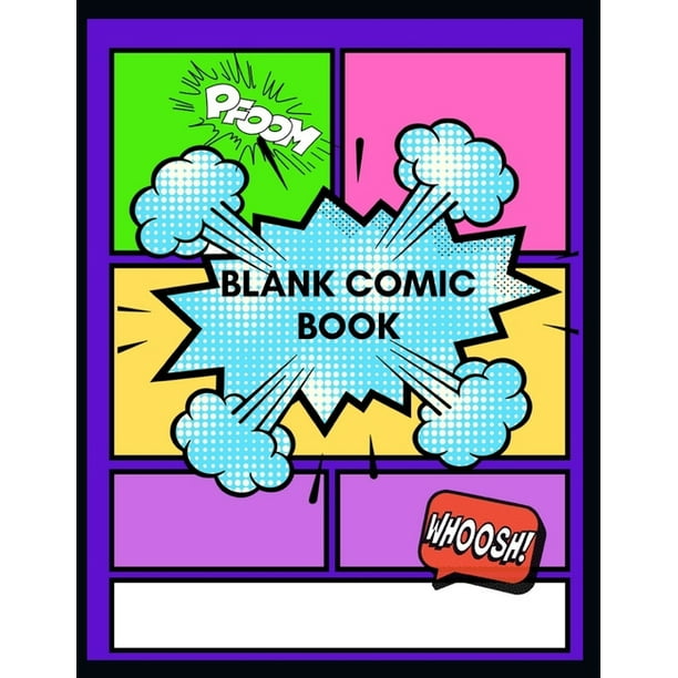 Blank Comic Book Blank Comic Book Draw Your Own Comics