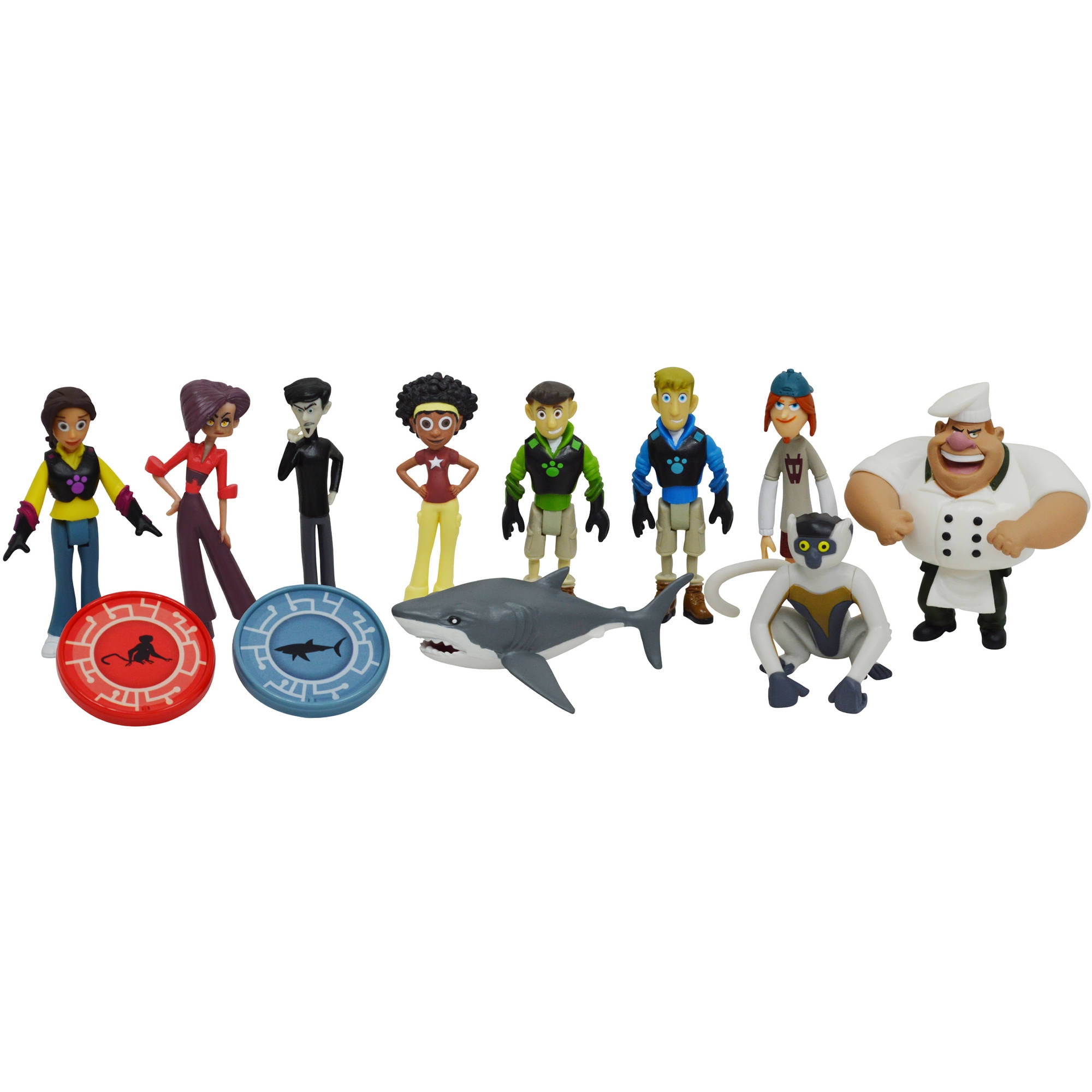 Wicked Cool Toys Wild Kratts 10-Pack Figure Gift Set - Walmart.com