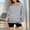 Gray, variant on Pullovers for Women Hoodies Women Long Sleeve Solid Color Pleated Front Pocket Casual Sweatshirt Oversized Fall Winter Comfortable Party Workout Fashion Top (White)