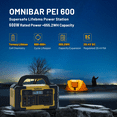 thumbnail image 3 of Mondawe 600W Portable Power Station 655.2Wh Solar Generator with AC Outlet for Home Use,Camping,Emergencies, 3 of 12