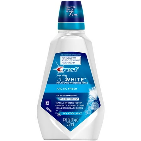 Crest 3d White Arctic Fresh Rinse 237ml