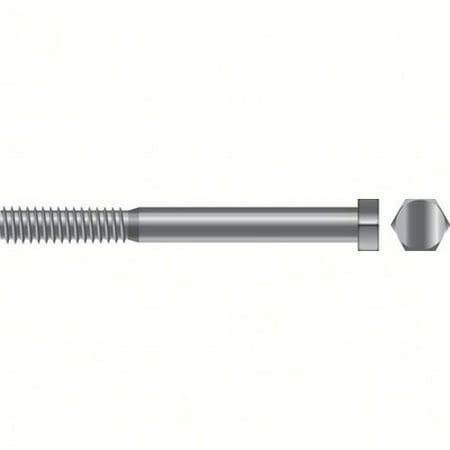 

SeaChoice 01658; 1/2-13 X5 Hex Cap Screw 316 Stainless Steel 5/ Bag