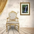thumbnail image 3 of Thomas, Logan 17x24 Gold Ornate Wood Framed with Double Matting Museum Art Print Titled - Serene Waterfall, 3 of 4